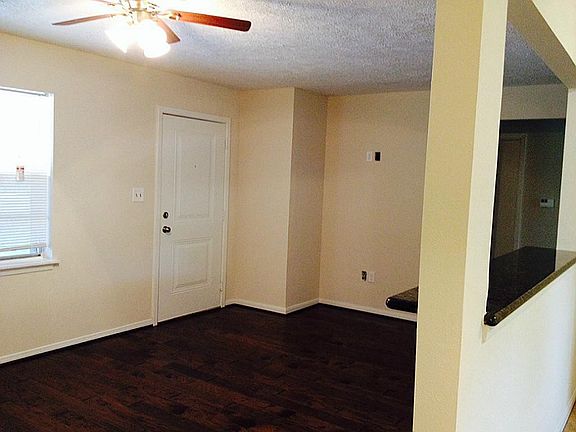 View of the entrance standing in the kitchen.