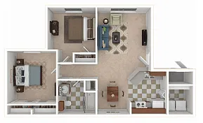 Floor plan B1 - Essential Housing