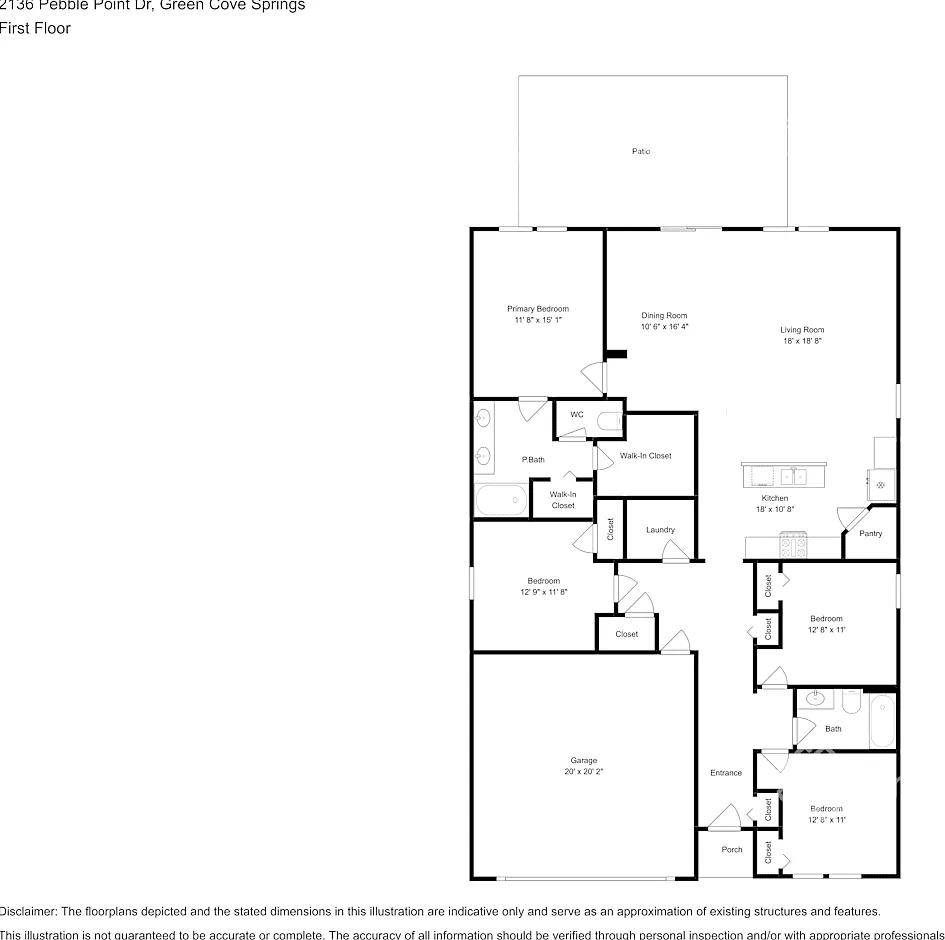 2136 Pebble Point Dr Green Cove Springs, FL 32043 — Photo 2
