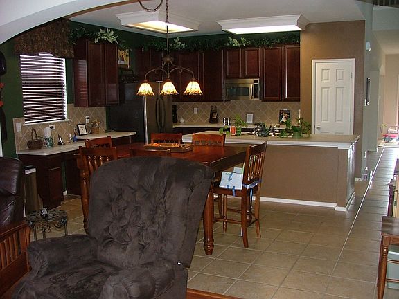 Family Room overlooking the kitchen