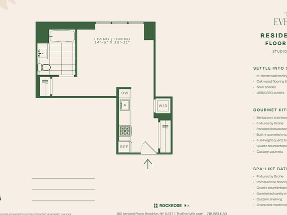 2nd image of 180 Ashland Pl #3006