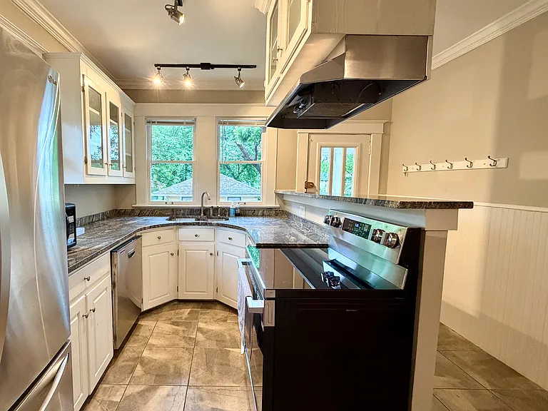 Kitchen featuring new Wifi-enabled oven