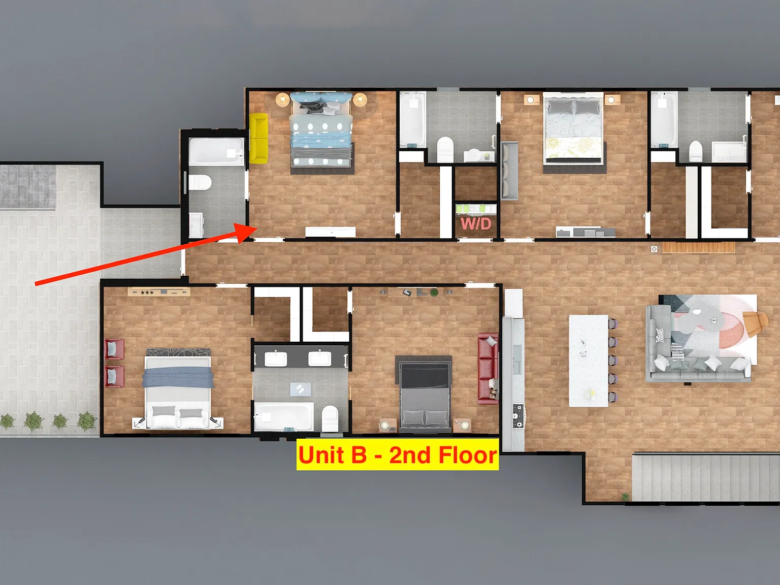 1 bed, 600 sqft, $595 — Photo 1