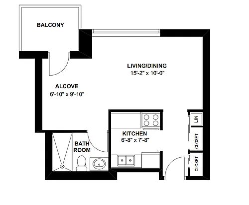 Floor plan Bachelor