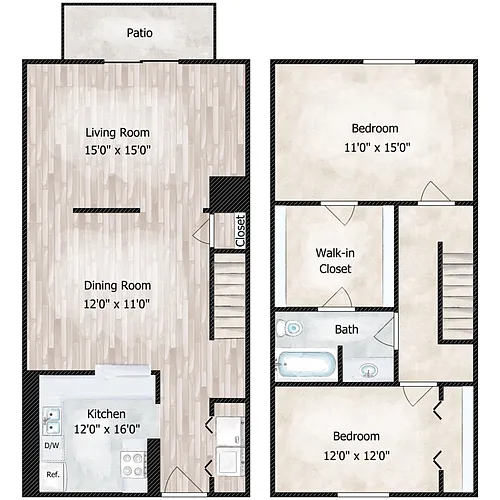 Floor plan The Heron
