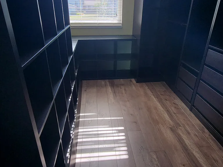 Bedroom 3, converted into large walk-in closet