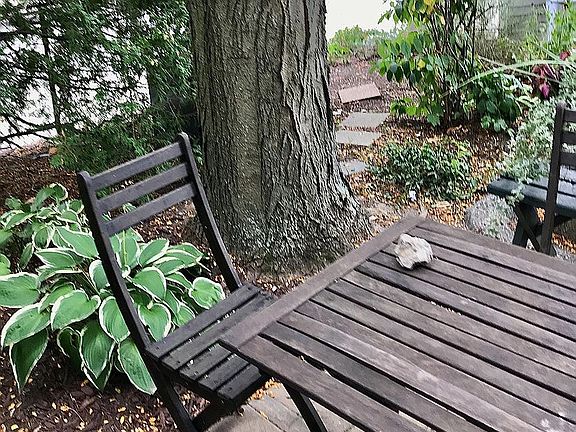 Your own private terrace and garden