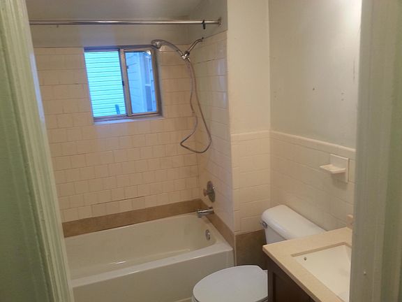 Hall bath tub shower