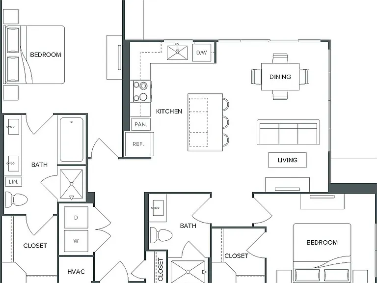 B3.2: 2bed 2bath B3.2: 2bed 2bath