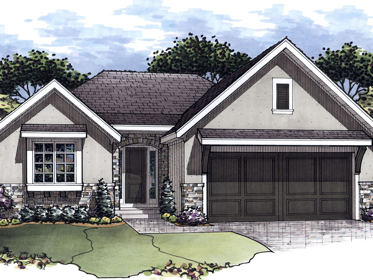 Hudson Plan, Stonebridge Villas, Olathe, KS 66062 Zillow