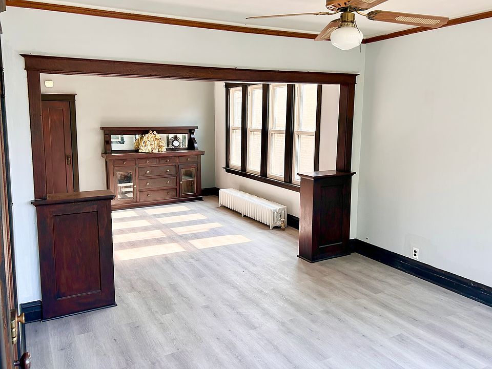 Living + Dining room facing back