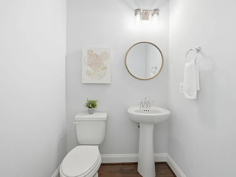 Main floor powder room.