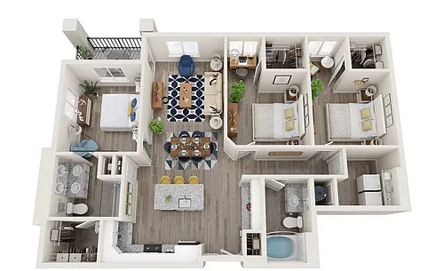 Floor plan Edgemoor