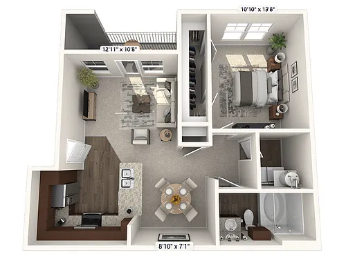 Floor plan Evergreen