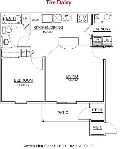 Floor plan The Daisy