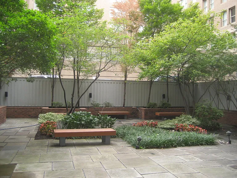 Garden Terrace view1 - shady, has flagstones - Common Area for all residents of the building