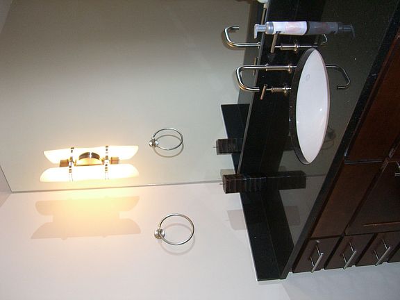 Downstairs powder room