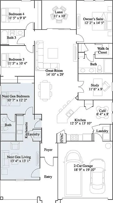 4 bed, 3.0 bath, 2109 sqft, $2,600 — Photo 3
