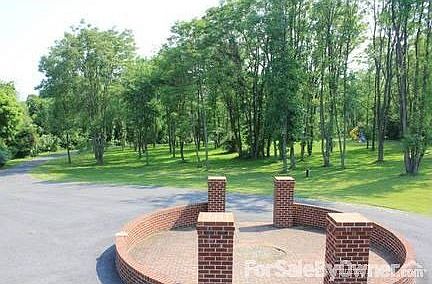 View from front of house