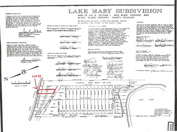 25 E Huron Dr, Pointe Aux Pins, MI 49775