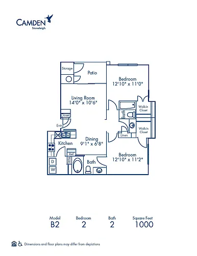 Floor plan B2