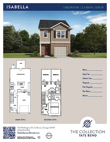 Floor plan Isabella
