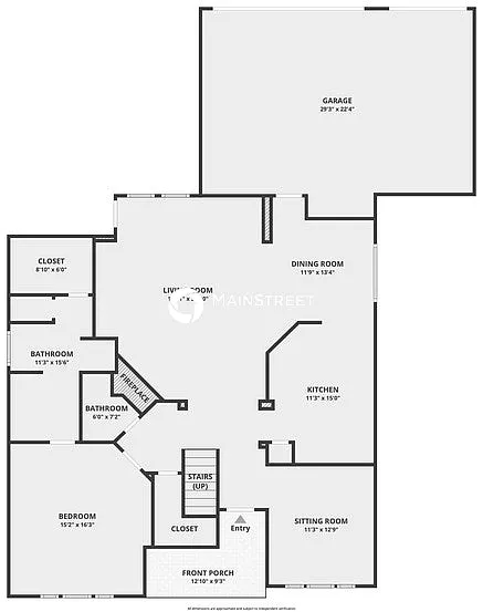 front view - 520 Welch Dr