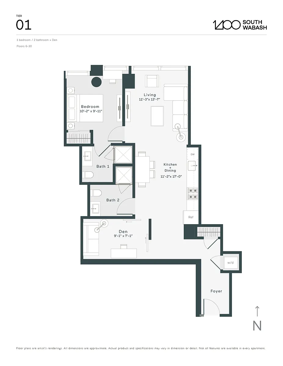 Floor plan D2