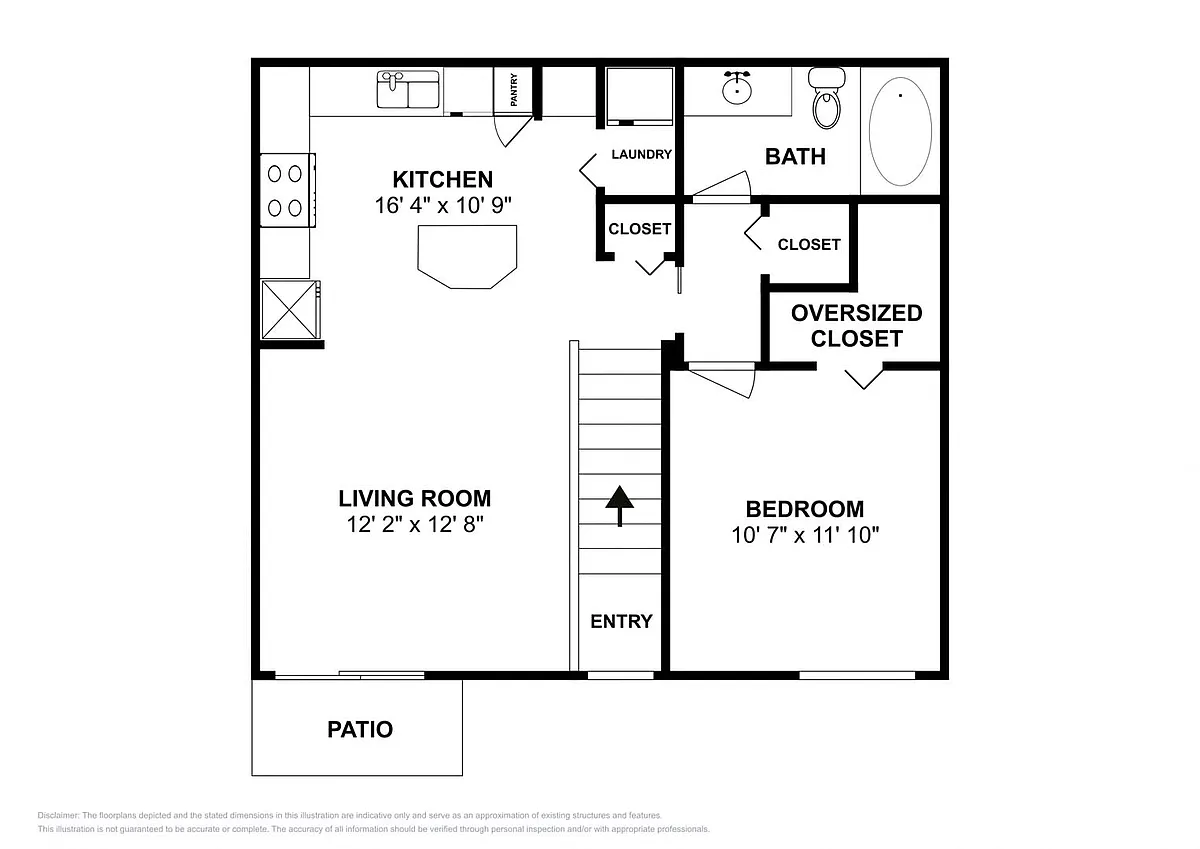 Floor plan Myrtle