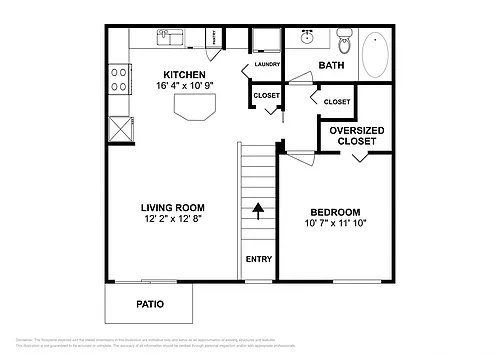 Floor plan Myrtle