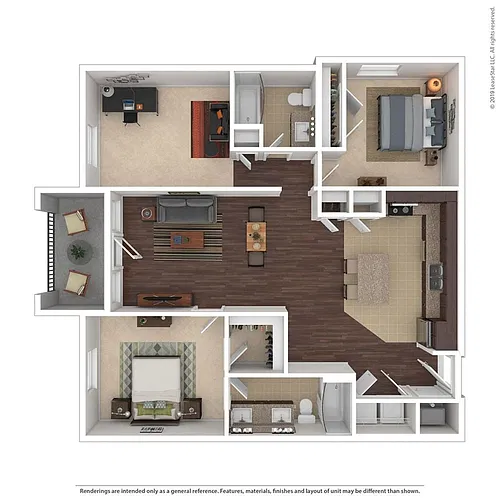 Floor plan F2 3X2
