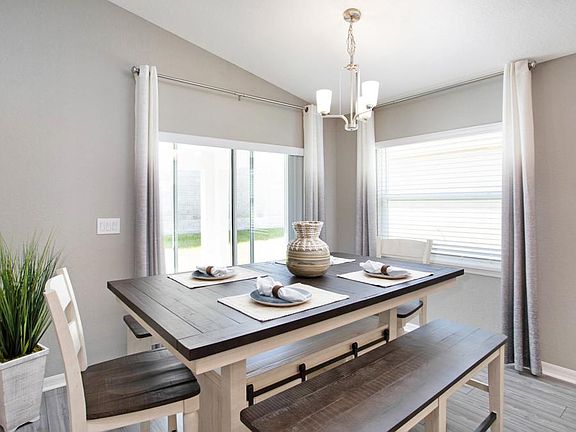 Enjoy a bright and airy dining cafe - Parsyn home plan by Highland Homes