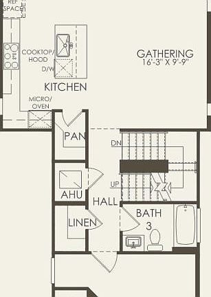 Second Floor 3 br 4 ba