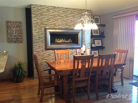 Dining & Fireplace