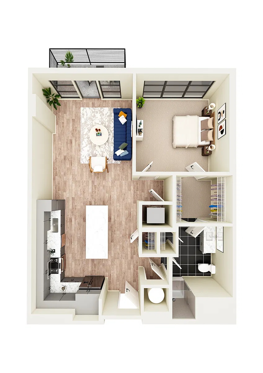 Floor plan A8