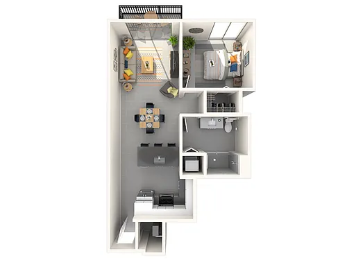 Floor plan AS2 - South Residence