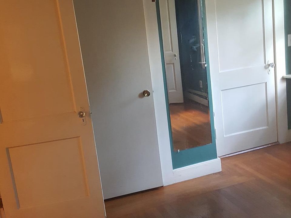 bedroom...middle door is for 6 foot closet