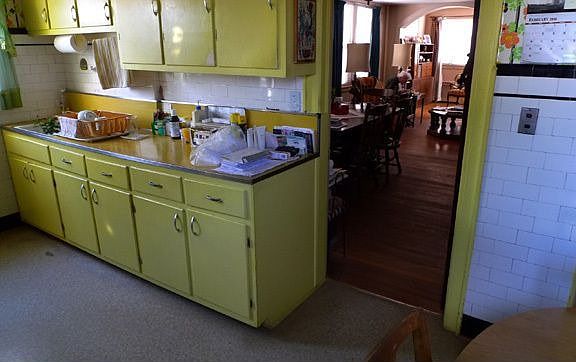 Kitchen w/view of Dining Room