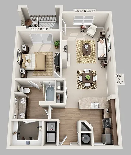 Floor plan Buttermilk