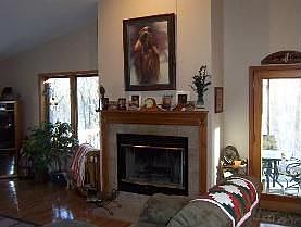 Living room w/fireplace