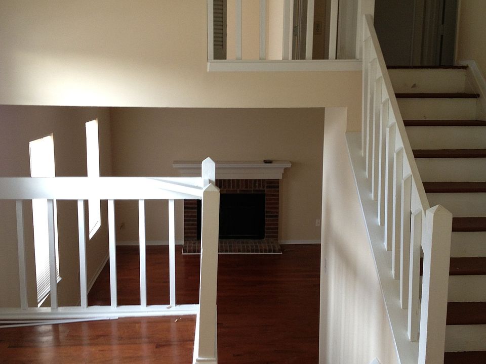 Split-level living area