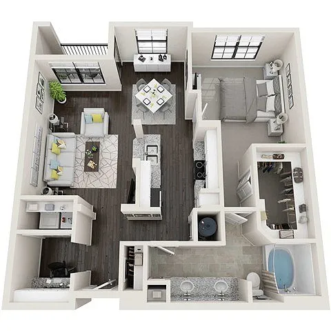 Floor plan Peachtree