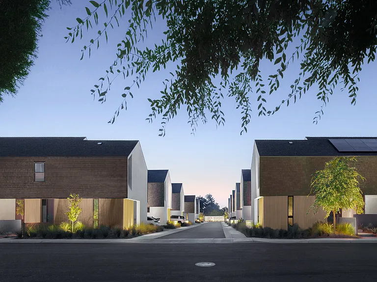 An intimate 11-home modern infill community designed for privacy, architectural presence, and lock-and-leave convenience in the heart of Central Phoenix.
