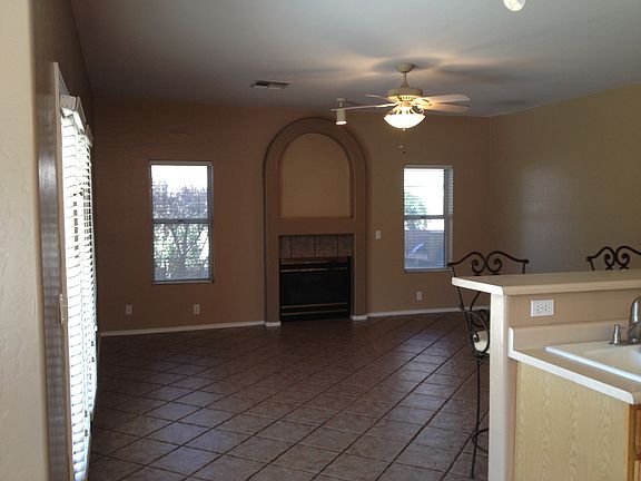 Family room open to kitchen