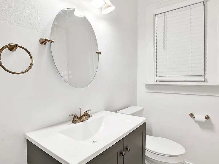 New bathroom.