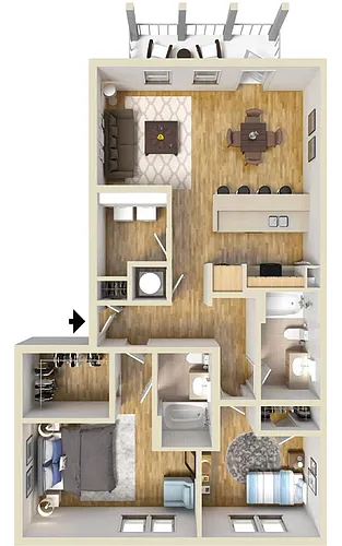 Floor plan The Adventurer