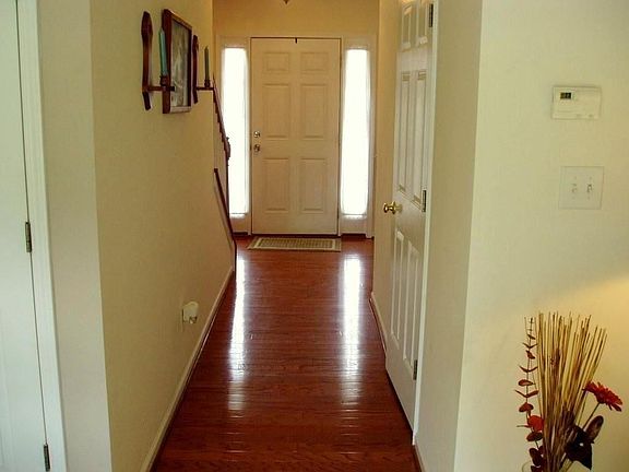 Gleaming hardwood floors