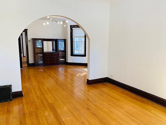 View of dining room from front room. Both are same sized but in different directions.
