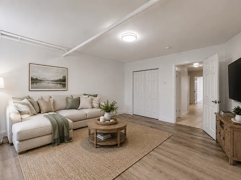 Room 3 (shown as a living room)