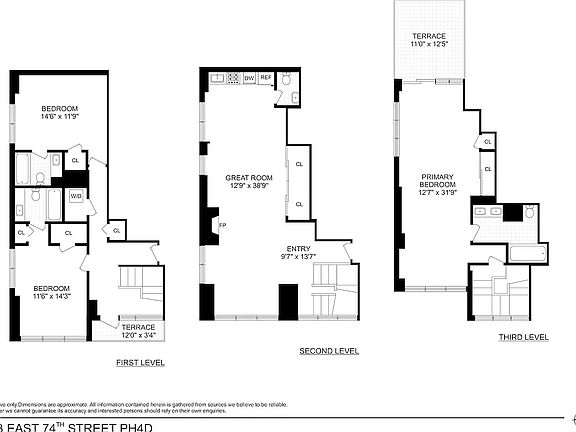 2nd image of 343 E 74th St Unit Ph-3-4d